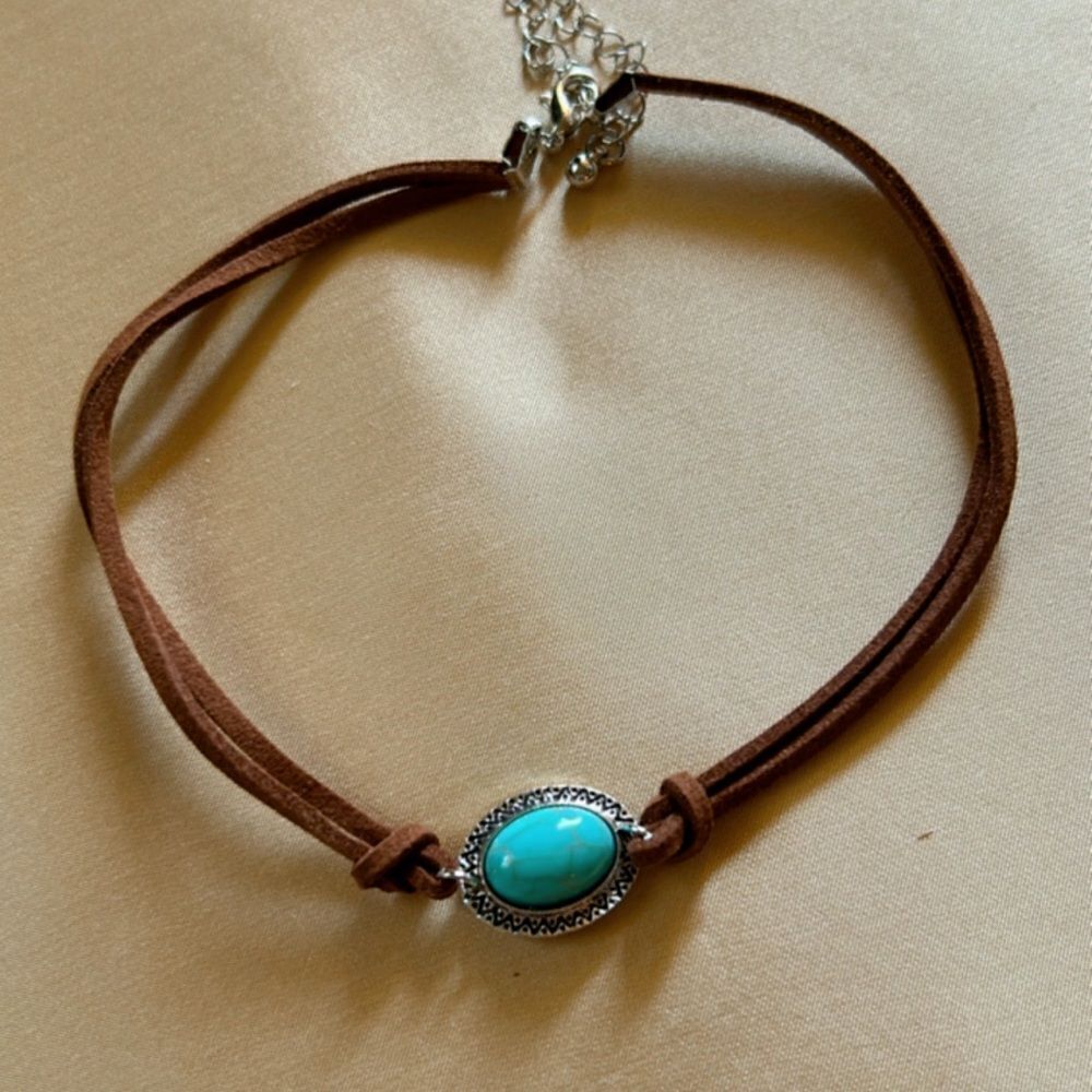 bohemian multilayer necklace A489 - Picture 3 of 5